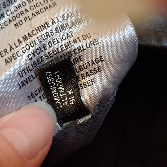 Levi Strauss Mens Jacket, Distressed Moto Style, Black (Faux Leather) L/XL - Picture 13 of 15